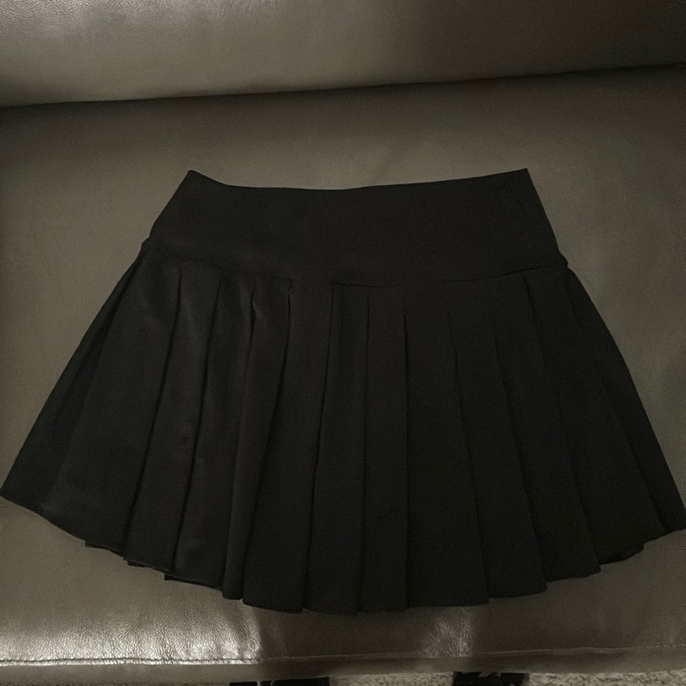 Black Tennis Skort